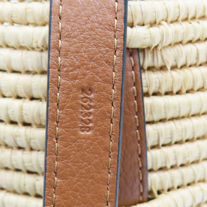 米色 草編 Beehive Basket 肩背包【LOEWE 羅威】-9