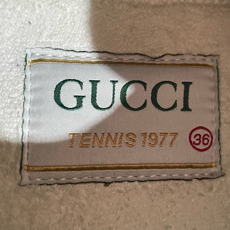 gucci1977烏木色板鞋36碼無盒，成色充新輕微磨損-6