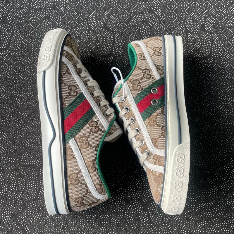 gucci1977烏木色板鞋36碼無盒，成色充新輕微磨損-7