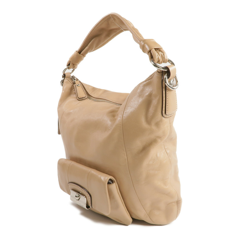 COACH 牛皮皮革手挽肩背兩用袋-2