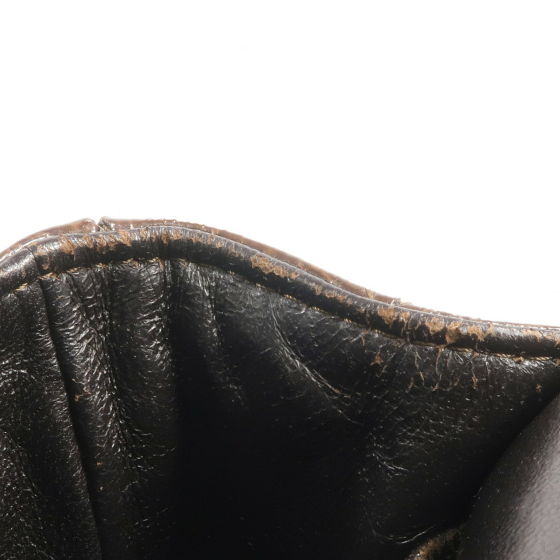 CHANEL 漆皮皮革Classic 25銀扣鏈帶肩背袋-19