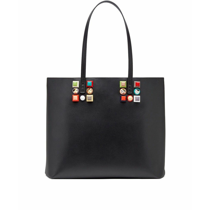 FENDI Fendi Petite 8BH335SGR Toi Et Moi 鉚釘拉桿包-11