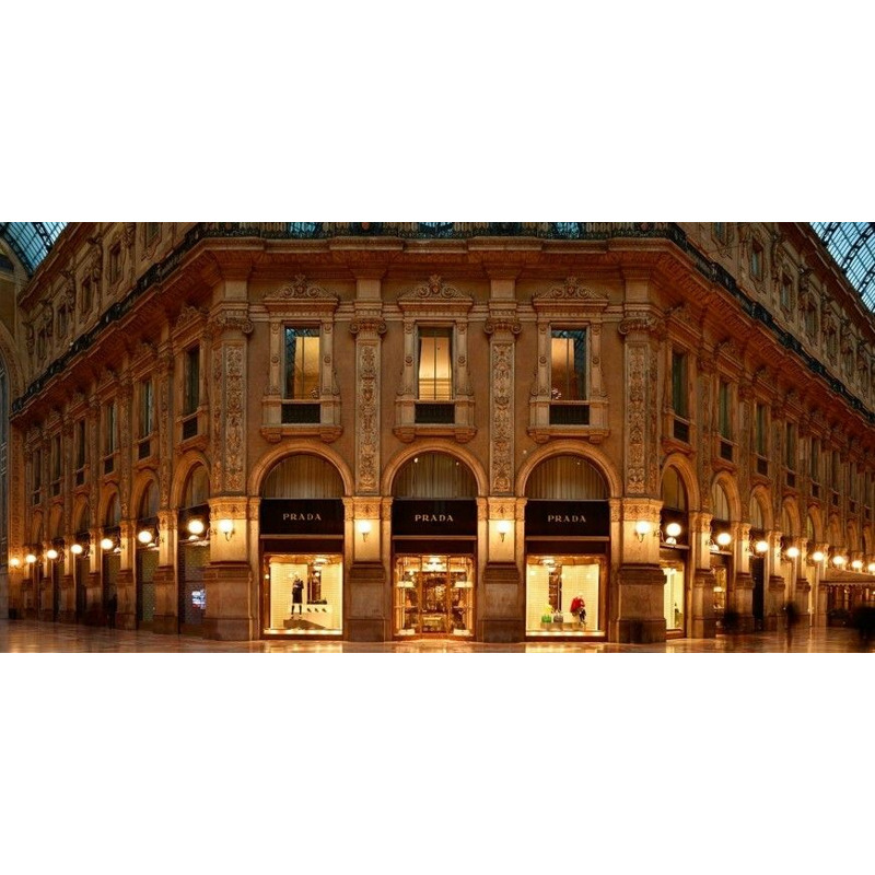 PRADA Saffiano Lux 雙拉鍊包 1BA863 NZV-1