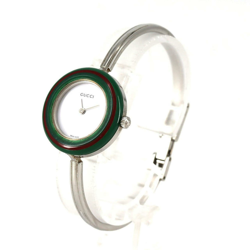 Gucci Change Ring，M 碼，11 英吋（12.2 公分），不銹鋼石英錶-1