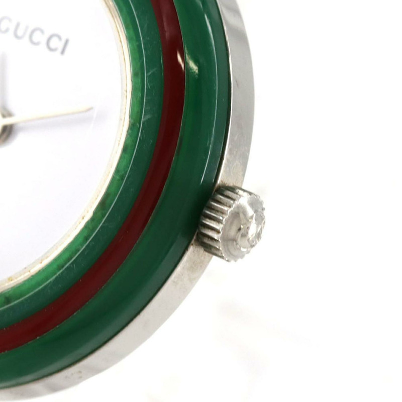 Gucci Change Ring，M 碼，11 英吋（12.2 公分），不銹鋼石英錶-3