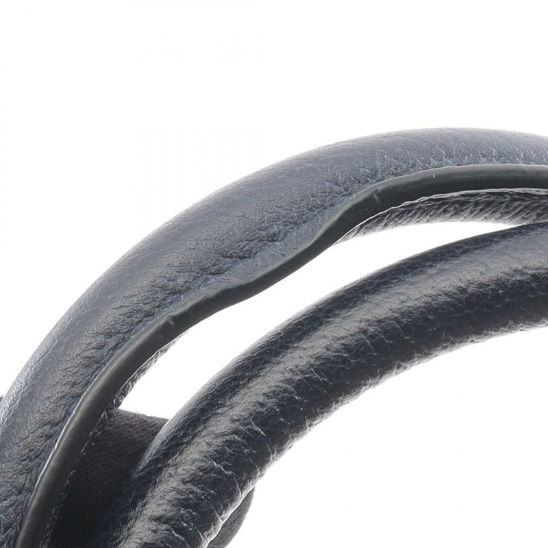 GUCCI 中型 GG Supreme Duffle 手提包 724642 帆布皮革 米色 海軍藍 二手-4