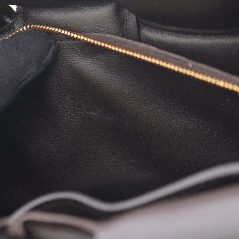 BOTTEGA VENETA 鏈條卡附單肩斜背包，棕色皮革，二手-9