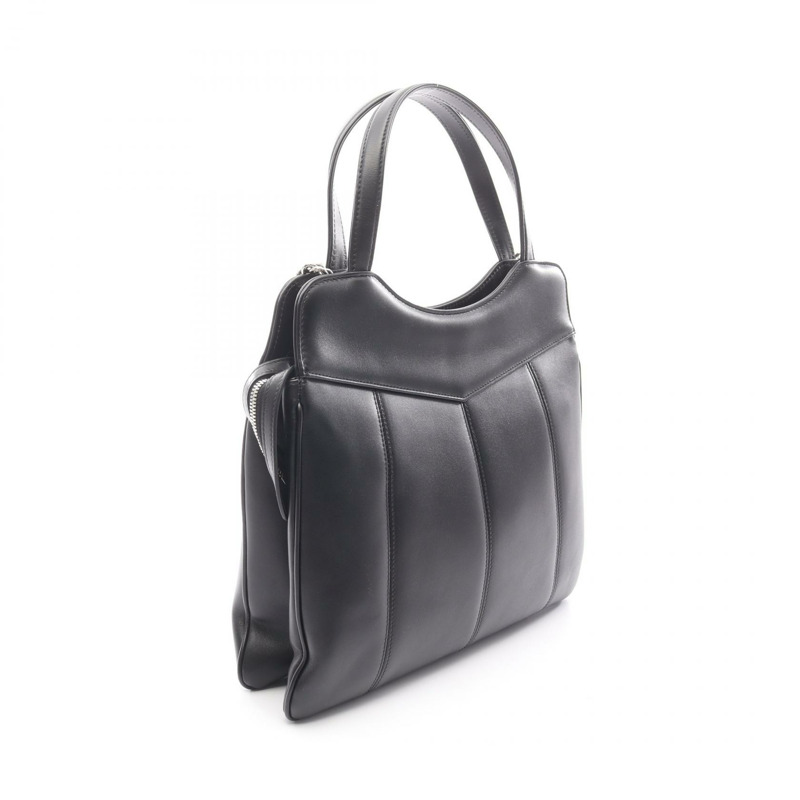 GUCCI Petit GG 鏈條單肩斜背包 745911 黑色皮革 二手 女士-1