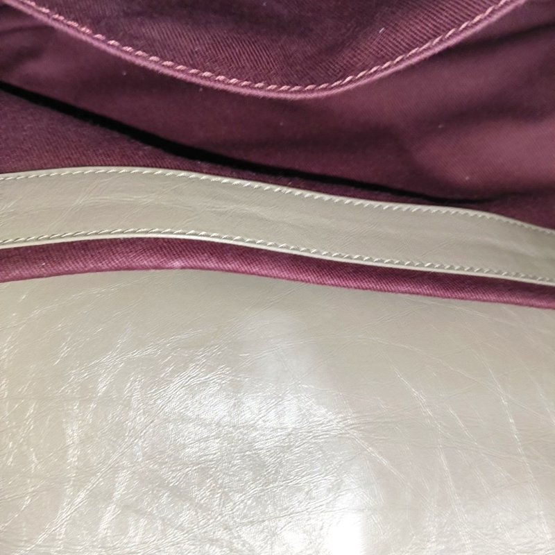 CHANEL PORTOBELLO大象灰牛皮菱格紋絎縫單肩包手提包斜挎包釕色五金18開可拆卸肩帶-10