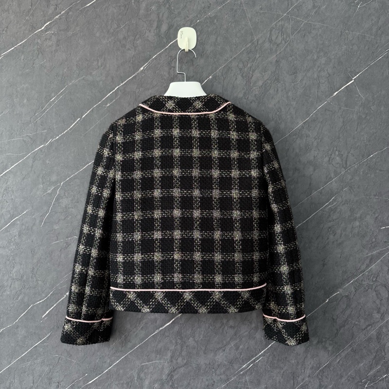 gucci金絲格紋外套38碼，成色新沒穿幾次-1