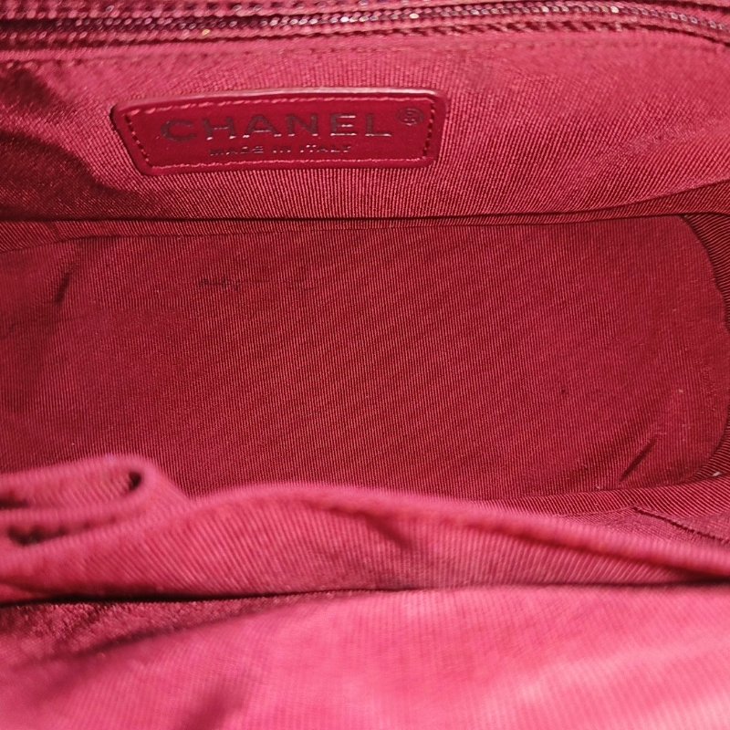 CHANEL GABRIELLE小號黑色牛皮菱格紋絎縫流浪包單肩包手拿包金色銀色釘色五金27開可拆卸肩帶9.8新-9