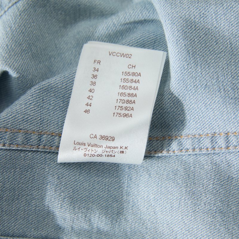 ❤️ LV 百搭款式 牛仔外套 精緻紐扣-9