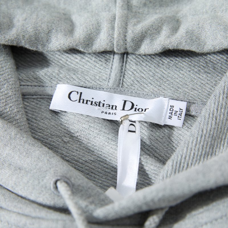 ❤️ DIOR 花卉圖案印花 Logo 連帽衫-8