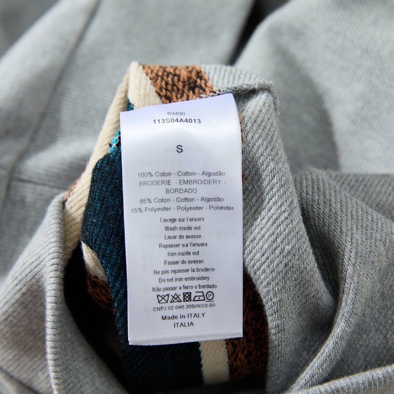 ❤️ DIOR 花卉圖案印花 Logo 連帽衫-9