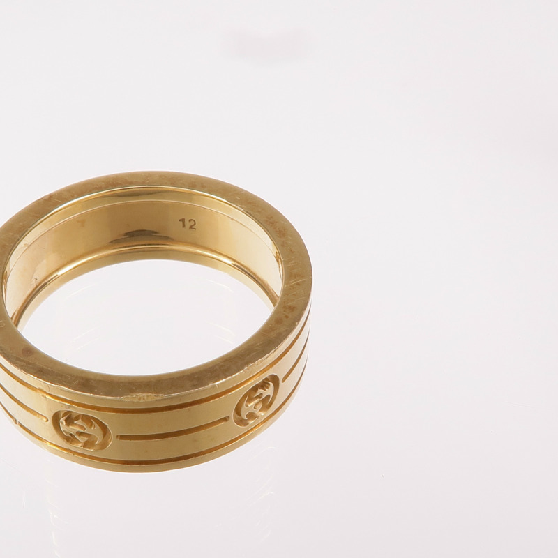 GUCCI 18K黃金Ring戒指US#5.75-8