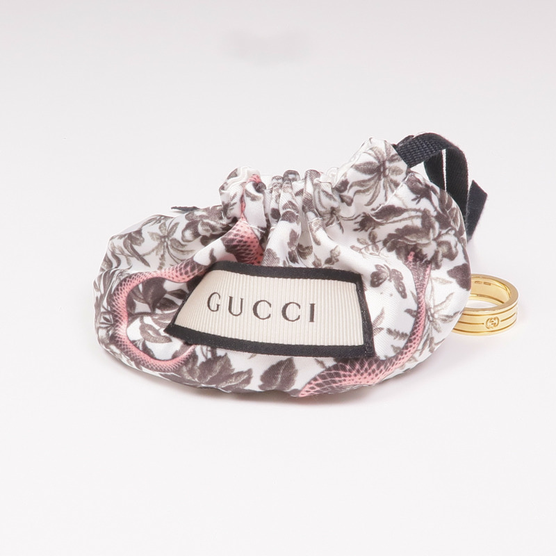 GUCCI 18K黃金Ring戒指US#5.75-11