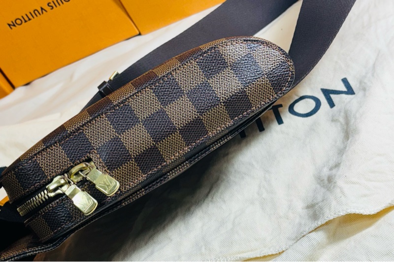 ✨稀有美品 LV 路易威登 棋盤格經典 腰包 胸包-4
