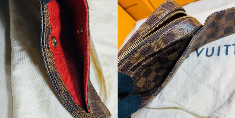 ✨稀有美品 LV 路易威登 棋盤格經典 腰包 胸包-7