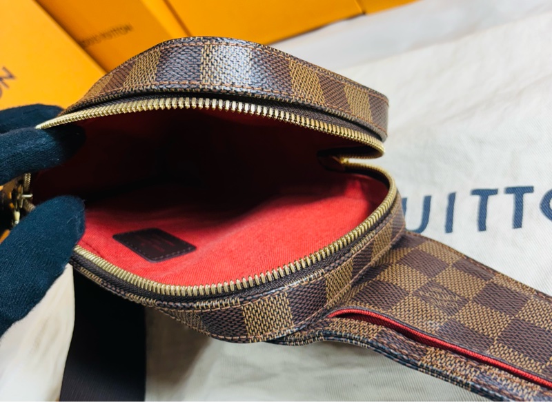 ✨稀有美品 LV 路易威登 棋盤格經典 腰包 胸包-8
