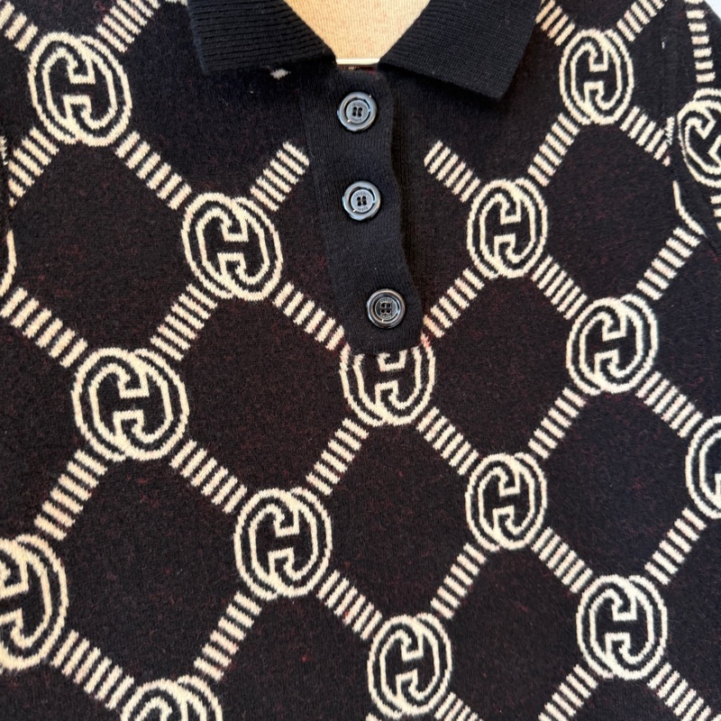 gucci 針織洋裝可以兩面穿-10