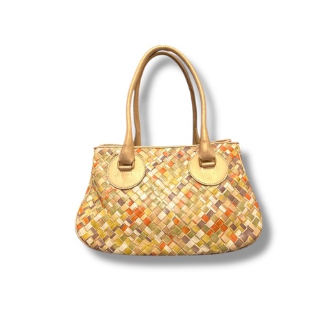 🍒Bottega Veneta Intrecciato編織皮革手提包Tomas Maier 時期/2F251225-1