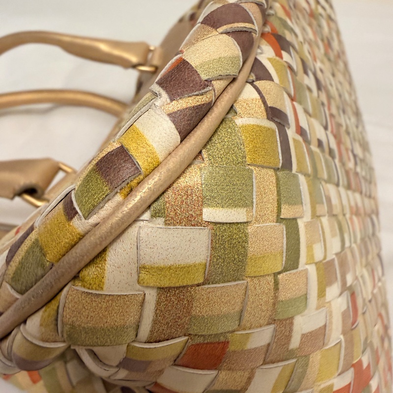 🍒Bottega Veneta Intrecciato編織皮革手提包Tomas Maier 時期/2F251225-1-7