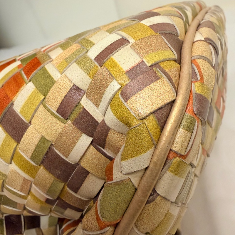 🍒Bottega Veneta Intrecciato編織皮革手提包Tomas Maier 時期/2F251225-1-8