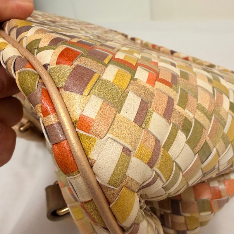 🍒Bottega Veneta Intrecciato編織皮革手提包Tomas Maier 時期/2F251225-1-9