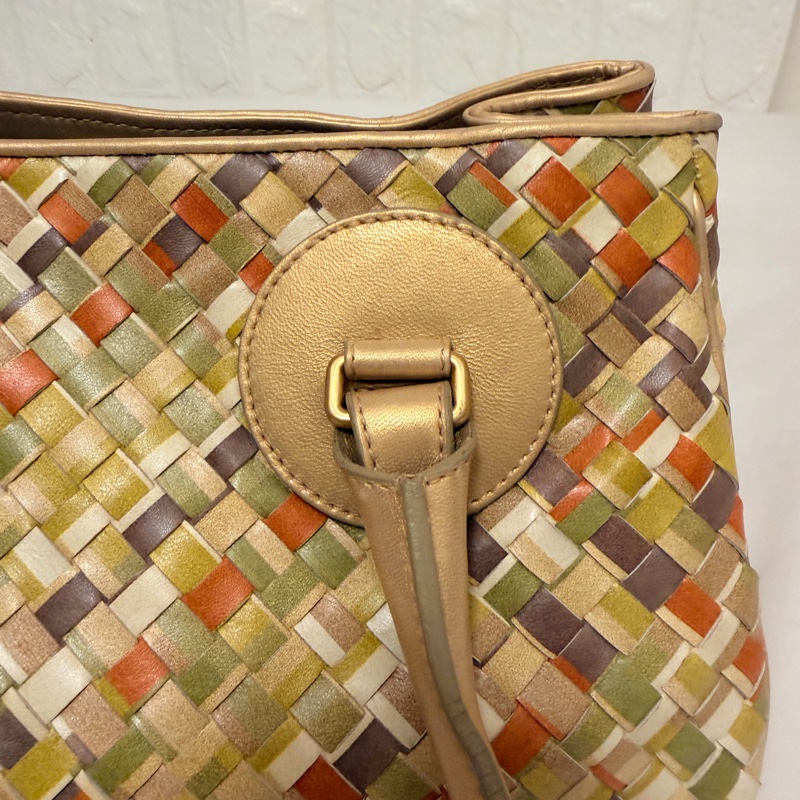 🍒Bottega Veneta Intrecciato編織皮革手提包Tomas Maier 時期/2F251225-1-20