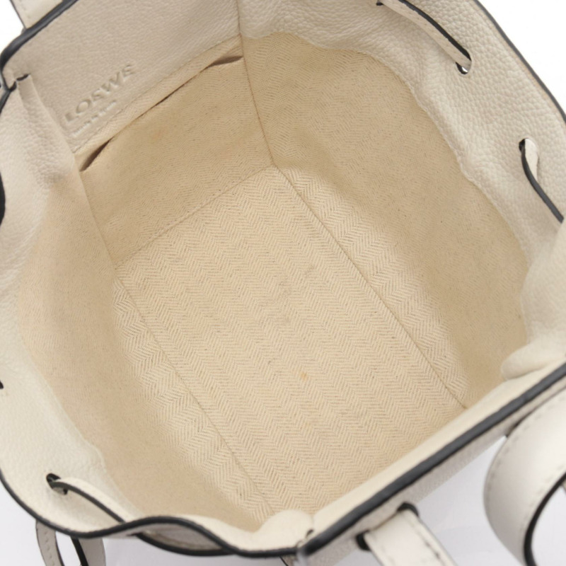 LOEWE 迷你吊床抽繩斜背包單肩包 314.12.V07 皮革 WT-2