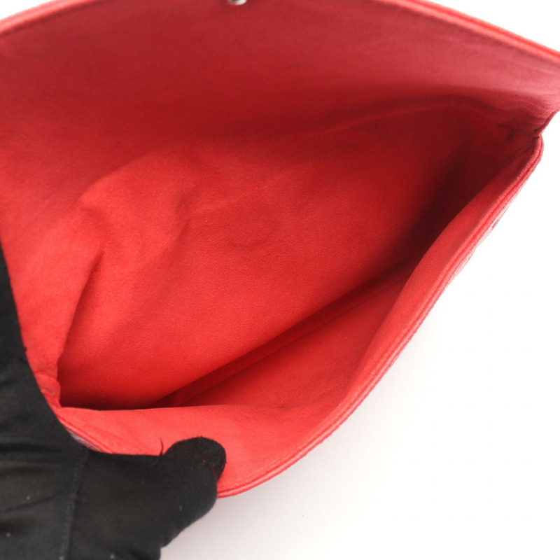 路易威登 Twice Shoulder 斜背包 M50259 Monogram Empreinte 紅色 二手-3