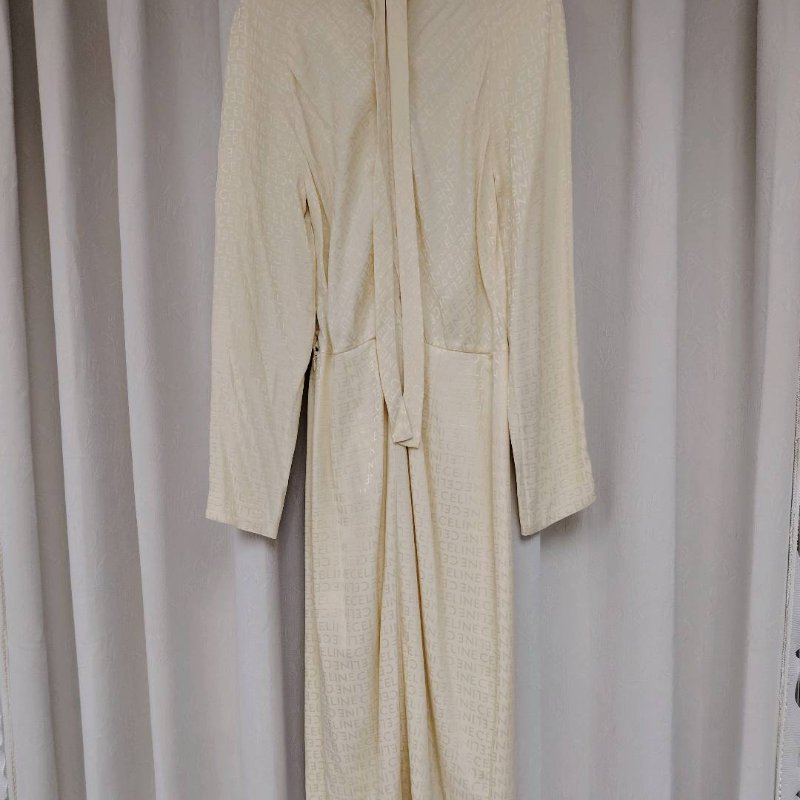 Celine 瑟琳 真絲連衣裙 36碼-0