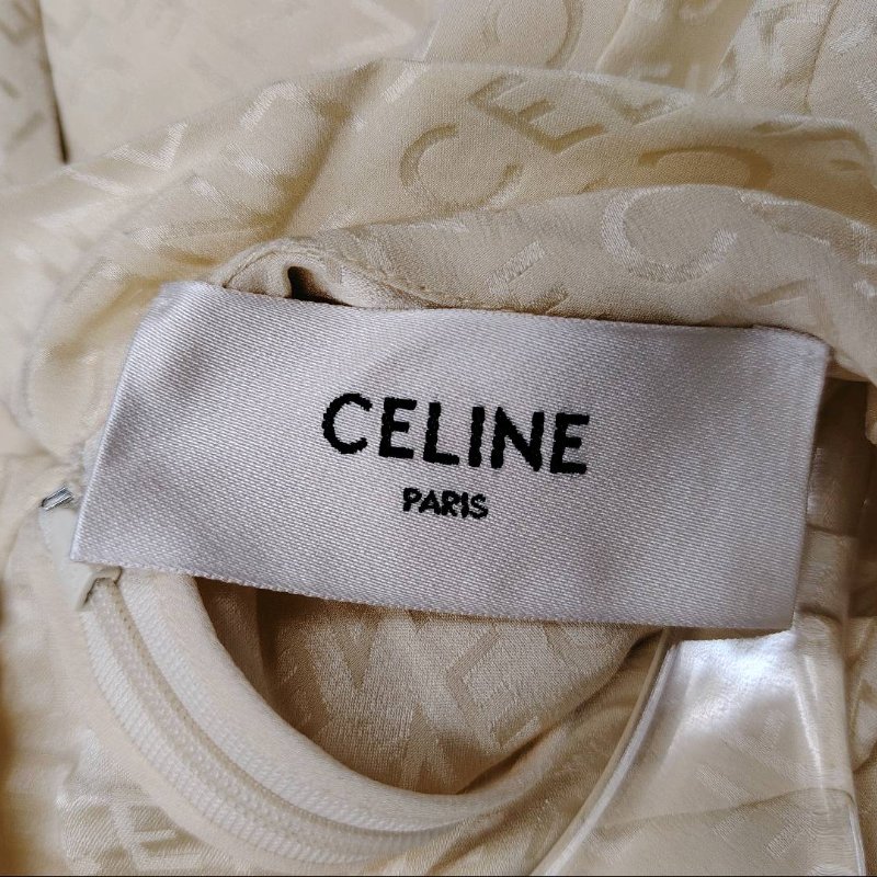 Celine 瑟琳 真絲連衣裙 36碼-3
