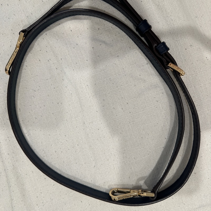 Michael Kors 兩用手提包、肩背包、商務包、斜背包,海軍藍皮革-15