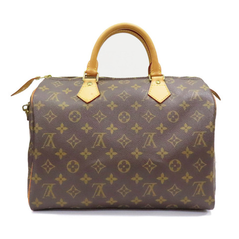 棕色 原花 帆布 SPEEDY 30 手提包【LOUIS VUITTON LV 路易威登】 M41526