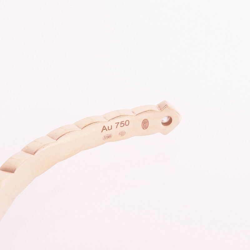 CHANEL 18K玫瑰金Coco Crush Bangle鑽石手鐲-6