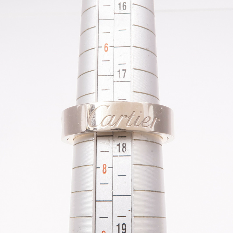 CARTIER 18K白金/玫瑰金Secret Love Ring戒指Cartier#55/US#7.25-6