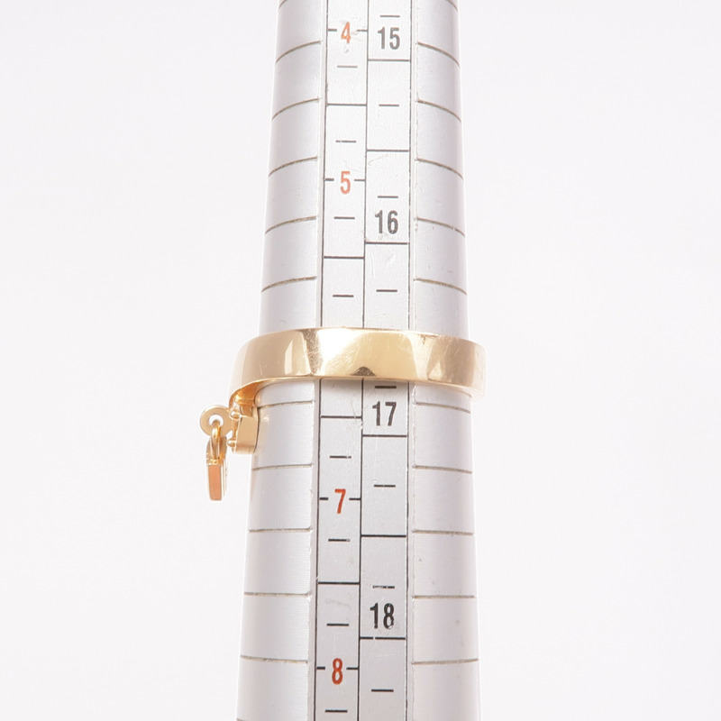 HERMES 18K玫瑰金Kelly Gavroche Ring戒指Hermes#52/US#6-5