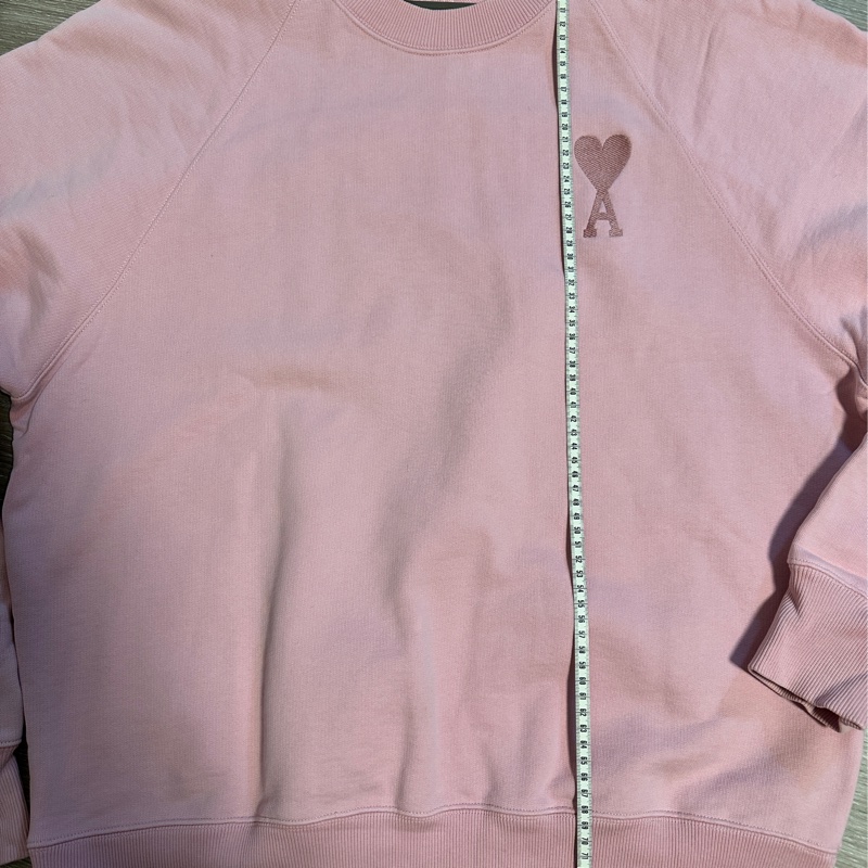 AMI Paris粉色衛衣-3