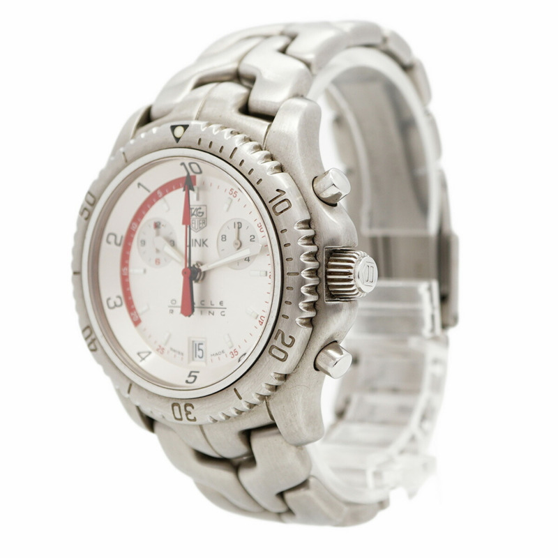 TAG Heuer Link CT1118 銀色錶盤男士腕錶-1