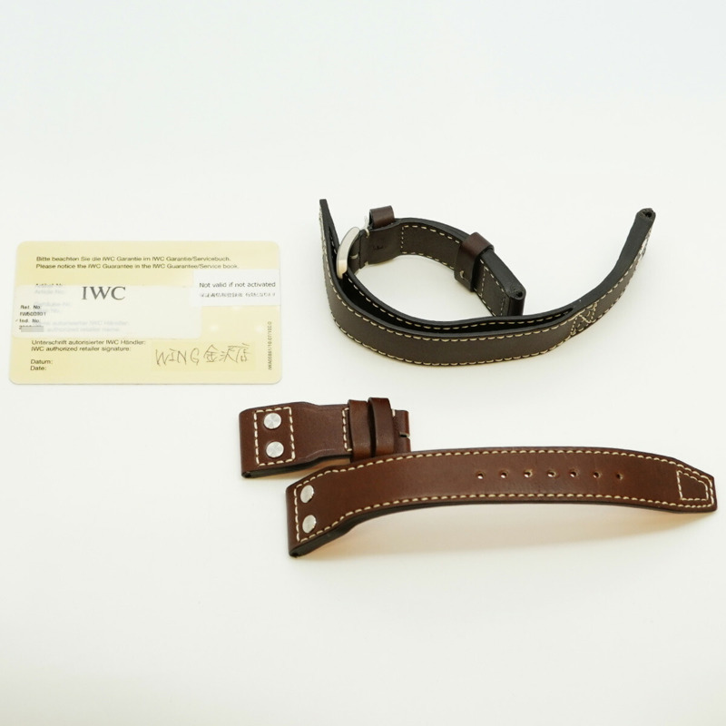 沙夫豪森IWC萬國錶大型飛行員腕錶IW500901黑色錶盤男士腕錶-1