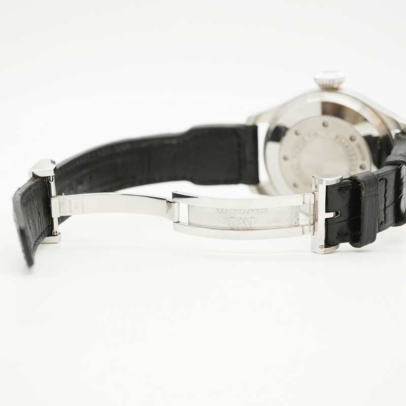 沙夫豪森IWC萬國錶大型飛行員腕錶IW500901黑色錶盤男士腕錶-4