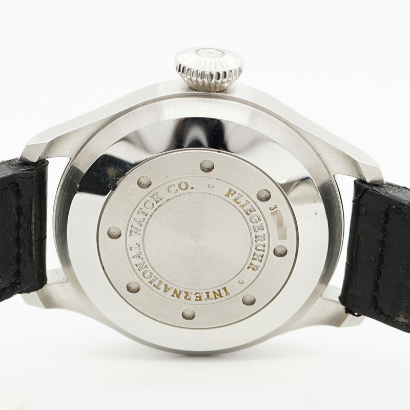 沙夫豪森IWC萬國錶大型飛行員腕錶IW500901黑色錶盤男士腕錶-5