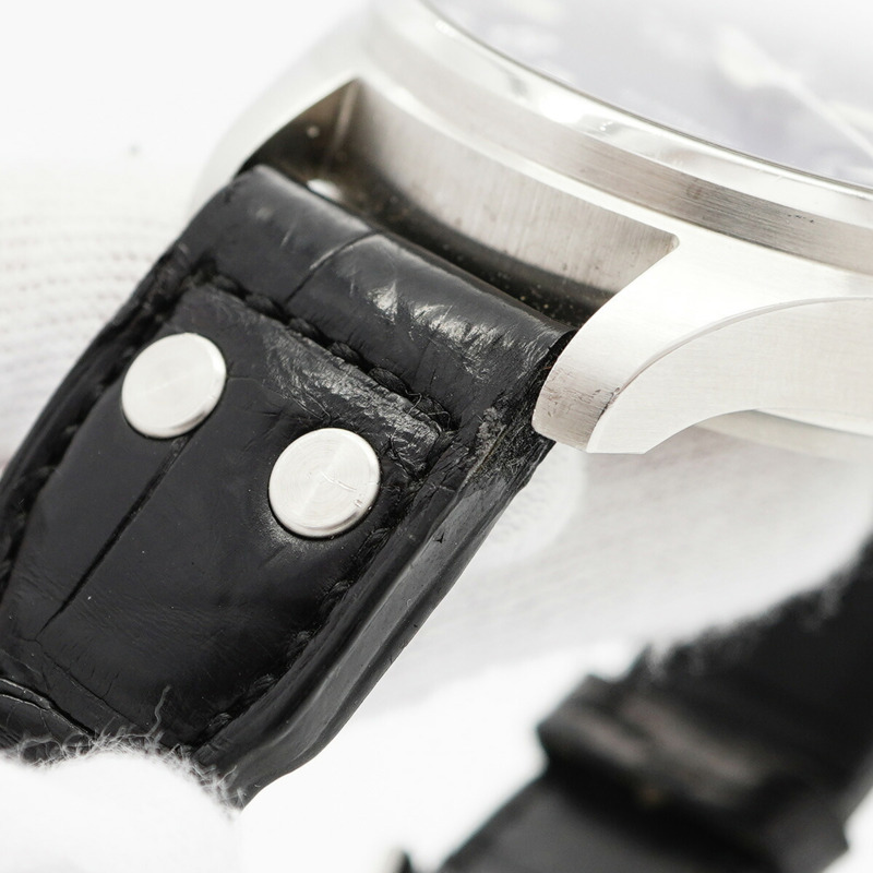 沙夫豪森IWC萬國錶大型飛行員腕錶IW500901黑色錶盤男士腕錶-6