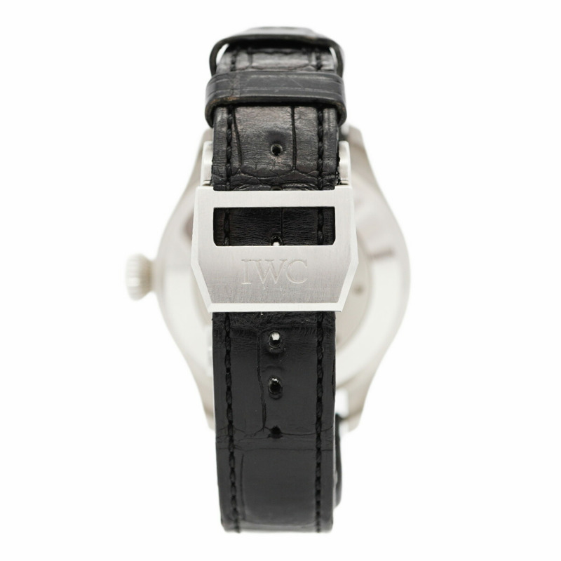 沙夫豪森IWC萬國錶大型飛行員腕錶IW500901黑色錶盤男士腕錶-7
