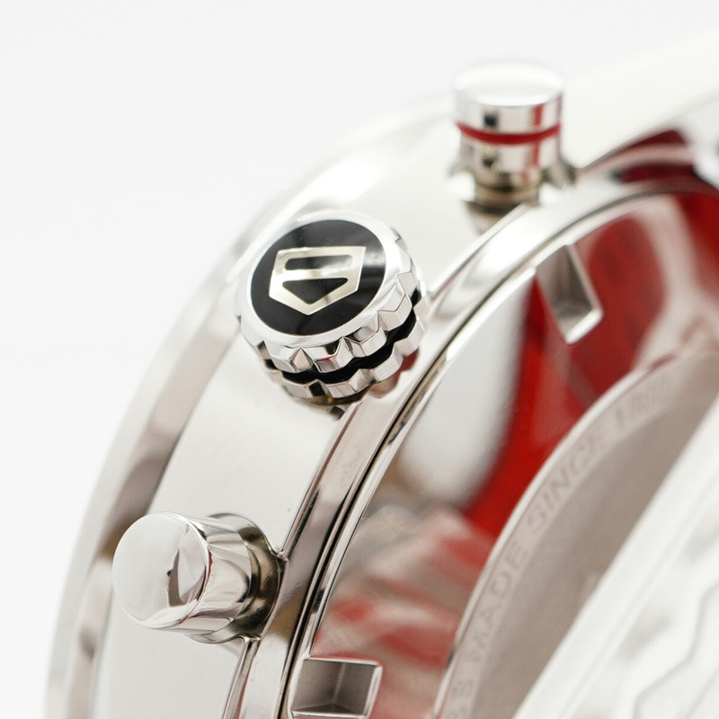 TAG Heuer 豪雅卡萊拉 CV201AP 黑色錶盤男士腕錶-9