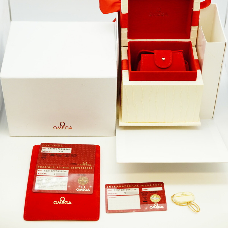 歐米茄星座系列 123.15.27.60.52.001 銀色錶盤女錶-1