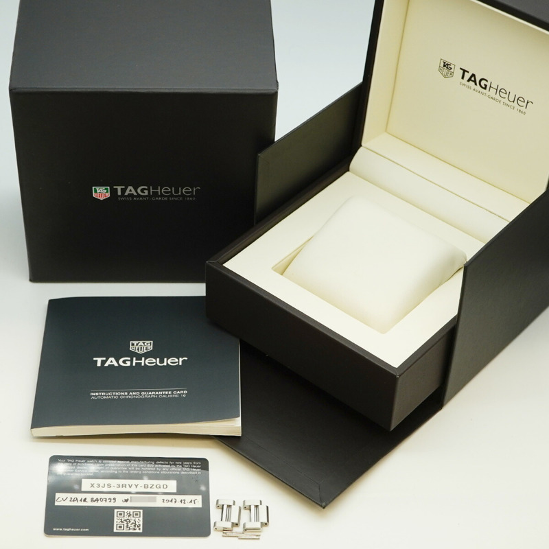 TAG Heuer 豪雅卡萊拉 CV2A1R 黑色錶盤男士腕錶-1