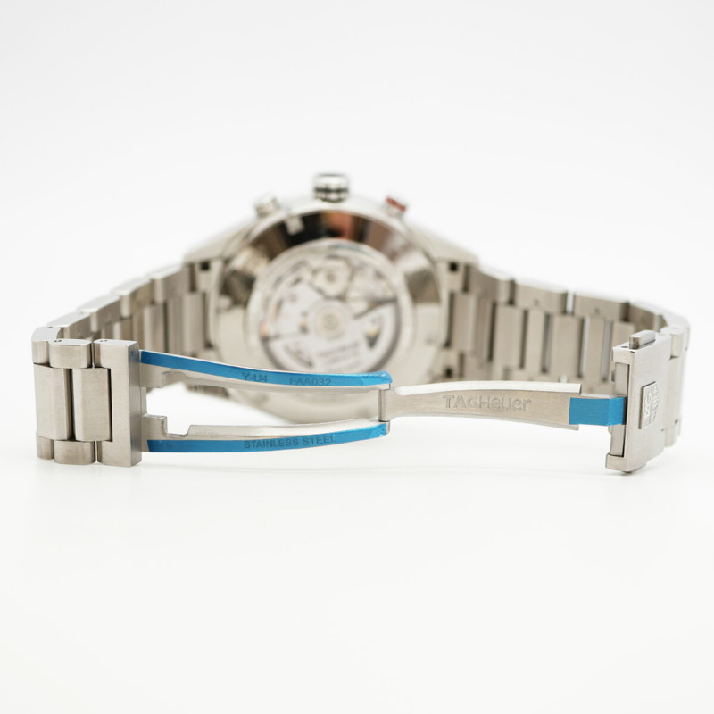 TAG Heuer 豪雅卡萊拉 CV2A1R 黑色錶盤男士腕錶-4