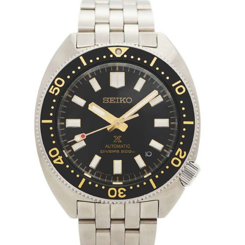 精工 Prospex 6R35-01Z0 SBDC173 黑色錶盤男士腕錶-0